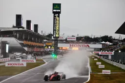 Les F1 doivent se préparer pour le Grand Prix du Japon sur sol mouillé