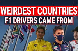 The WEIRDEST countries to produce Formula 1 drivers!