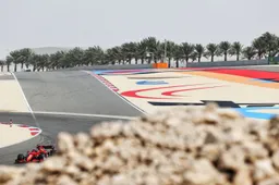 Sandstorm Bahrain causes flagged afternoon F2 winter test session