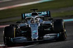Hamilton vestigt nieuwe records met 'Grand Slam' in Abu Dhabi