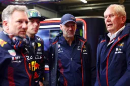 Die erste Reaktion des restlichen F1-Startfeldes wird sein: 'Schön, Newey ist weg'".