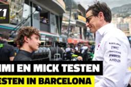 Mercedes voelt Schumacher en Antonelli flink aan de tand in Barcelona