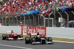 The Grand Prix of Spain in 2012: Pastor Maldonado's day