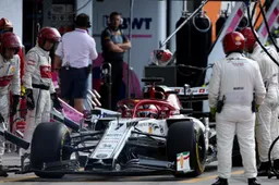 Alfa Romeo baalt flink van bandenfout Raikkonen op Monza: "Eerste fout in jaren"