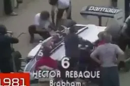 Een korte vergelijking van een pitstop uit 1981 en 2019...