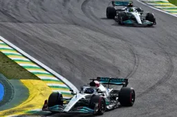 Mercedes earn Russell led one-two despite Hamilton's crash with Verstappen
