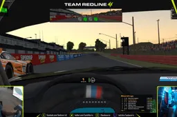 Start van Verstappen gaat niet zoals gepland in iRacing