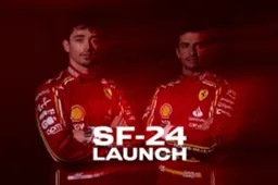 LIVE | Follow the unveiling of the new Ferrari SF-24 with Leclerc and Sainz