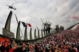 Grand Prix van Mexico kent geen droog moment: Glibberen en glijden in Mexico City
