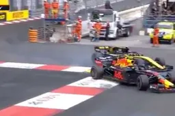 Max Verstappen verschalkt Carlos Sainz tijdens de GP van Monaco!