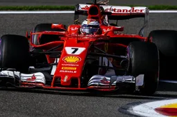 Uitslag VT3 België: Raikkonen ontketend, Verstappen P4