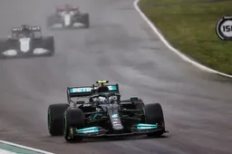 Bottas in ietwat pijnlijke situatie; ‘kon ingehaald worden door een Williams’