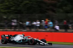 Bottas na pole op Silverstone: ''Ik had het beter moeten doen''