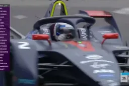 Beelden incident tussen Bird en Lotterer bij Hong Kong E-Prix