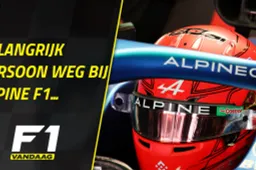 Weer raakt Alpine een kopstuk kwijt: 'De stoelendans gaat door'