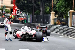 Haas is enorm bedrag kwijt na zware crash van Schumacher in Monaco