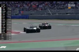 Geweldig! Verstappen en Hamilton strijden voor P2 in Austin!