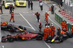 Zet Perez zijn Red Bull hier opzettelijk in de muur in Monaco?