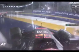 Onboard Video: De start van Verstappen in Singapore