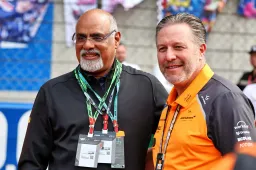 Brown doet onthulling: 'Scheelde weinig of Norris was uitgevallen'