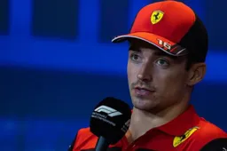 "Continuei concentrado até o fim da temporada", diz Leclerc