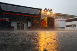 Veel regen vlak voor eerste trainingen Austin