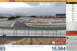 Livestream van de Formule 1 wintertest in Barcelona