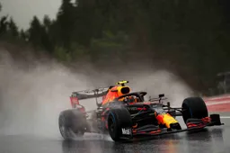 Tweede vrije training Hongarije valt in het water, Verstappen rijdt één rondje