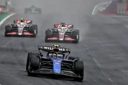 Brazilian Grand Prix red flagged after huge incident for Colapinto
