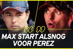 'Verstappen start ondanks gridstraf alsnog voor Perez voor GP België'