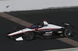 'Aeroscreen' van Red Bull maakt eerste kilometers in Indianapolis