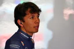 Albon not interested in contract negotiations