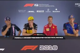 WATCH: Vettel gets long question from infamous journalist!