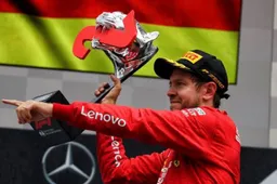 Vettel na knotsgekke thuisrace: "Ik kan me niet eens alles herinneren"