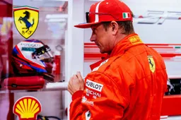 Raikkonen kon niet profiteren van de problemen bij Bottas