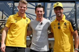 Watch: Nico Hulkenberg and Daniel Ricciardo serve the Ice Creams at Italian GP