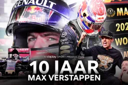 Verstappen krijgt nieuwe documentaire ter ere van speciale mijlpaal in F1