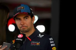 Pérez respalda sus palabras con un post en Instagram: Así quedó el sidepod