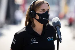 Claire Williams not worried about lack of women in Formula 1