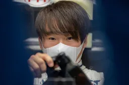 Tsunoda first on track at Imola for AlphaTauri in 2021