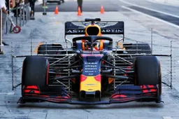 Red Bull testte in Abu Dhabi nieuwe voorophanging voor volgend seizoen