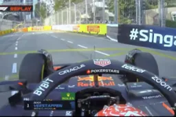 Héél bijzonder: Verstappen schiet op zéér lage snelheid rechtdoor in VT3