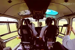 Video: Meevliegen met de F1 helikopter in Monza
