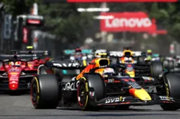 Perez heeft in Baku uitstekende start en pakt P1 af van Leclerc