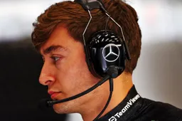 Russell reclama do porpoising no carro da Mercedes