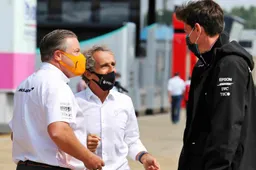 Mercedes niet boos op McLaren inzake Racing Point-zaak: "Geen kwaad bloed gezet"