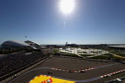 Definitieve startopstelling Grand Prix van Rusland