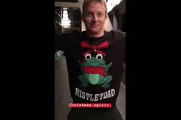 Raikkonen is helemaal klaar voor de kerst!