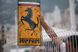 Which British drivers competed for Ferrari ahead of Lewis Hamilton?