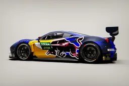 Red Bull show off new DTM Ferrari that Alex Albon will drive
